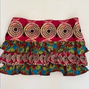 Ruffled Apron Skirt